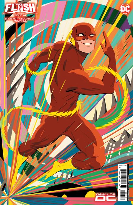 FLASH #4 CVR E INC 1:25 JAVIER RODRIGUEZ CARD STOCK VAR
