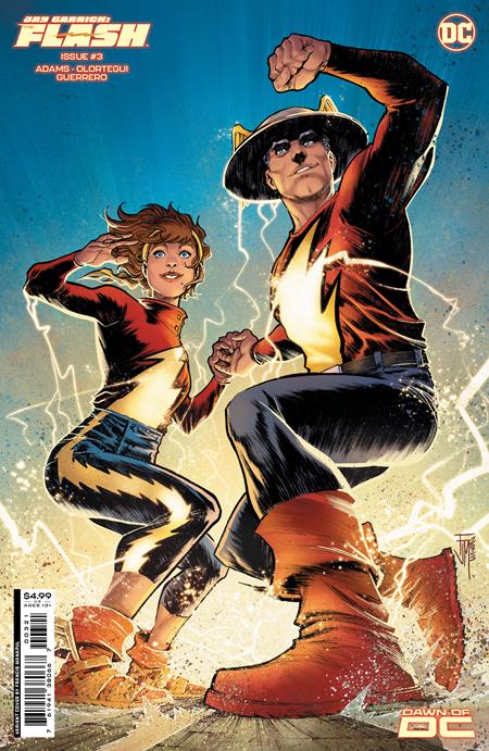 JAY GARRICK THE FLASH #3 (OF 6) CVR B FRANCIS MANAPUL CARD STOCK VAR
