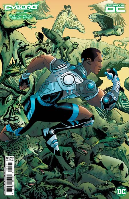 CYBORG #6 (OF 6) CVR B MIKE MCKONE CARD STOCK VAR