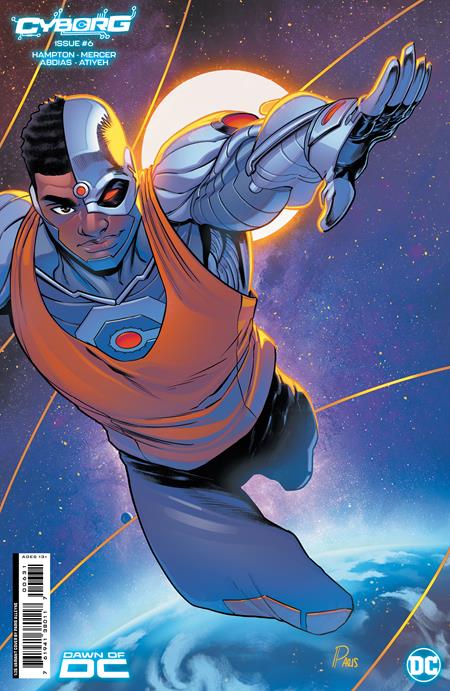 CYBORG #6 (OF 6) CVR C INC 1:25 PARIS ALLEYNE CARD STOCK VAR