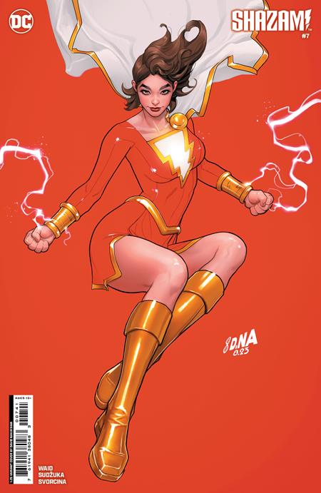 SHAZAM #7 CVR D INC 1:25 DAVID NAKAYAMA CARD STOCK VAR