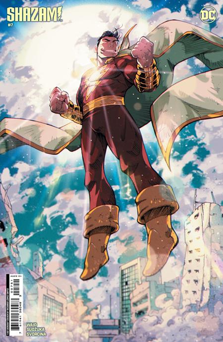 SHAZAM #7 CVR E INC 1:50 RICARDO LOPEZ ORTIZ CARD STOCK VAR