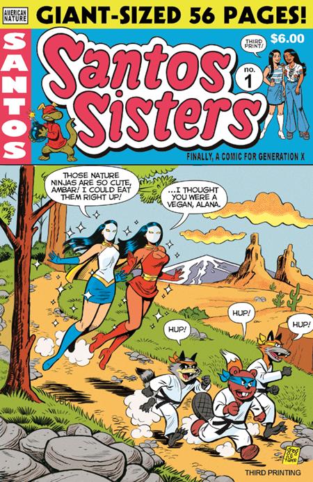 GIANT SIZED SANTOS SISTERS #1 Third Printing Cvr A Greg & Fake