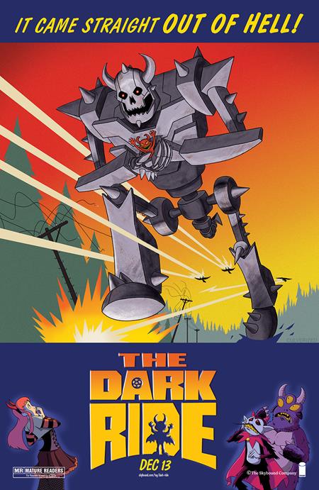 DARK RIDE #10 CVR D INC 1:25 CULVER & FLEECS VAR
