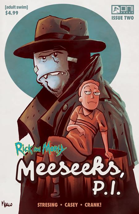 RICK AND MORTY MEESEEKS PI #2 (OF 3) CVR C INC 1:10 MARCO FINNEGAN & FRED C STRESING HOMAGE VAR (MR)