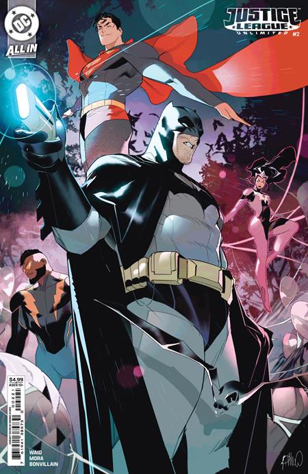 Weekly Pull list - JUSTICE LEAGUE UNLIMITED #2 CVR B SIMONE DI MEO CARD STOCK VAR