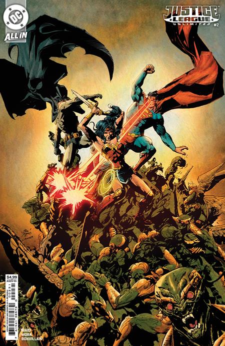 Weekly Pull list - JUSTICE LEAGUE UNLIMITED #2 CVR C MIKE DEODATO JR CARD STOCK VAR