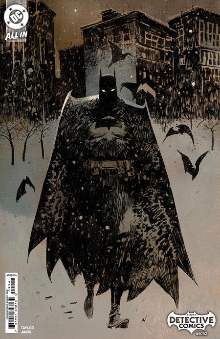 Weekly Pull list - DETECTIVE COMICS #1092 CVR D INC 1:25 ASHLEY WOOD CARD STOCK VAR