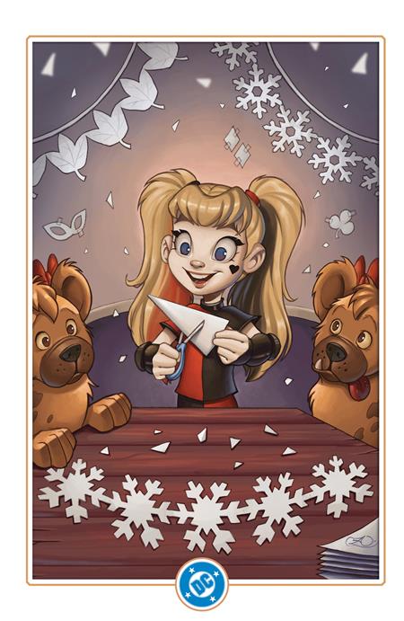 Weekly Pull list - HARLEY QUINN #46 CVR D CHRISSIE ZULLO DC WINTER WONDERLAND CARD STOCK VAR