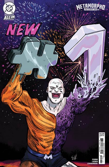 Weekly Pull list - METAMORPHO THE ELEMENT MAN #1 CVR B ERICA HENDERSON CARD STOCK VAR