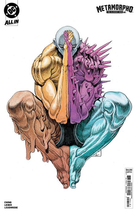 Weekly Pull list - METAMORPHO THE ELEMENT MAN #1 CVR C IAN BERTRAM CARD STOCK VAR