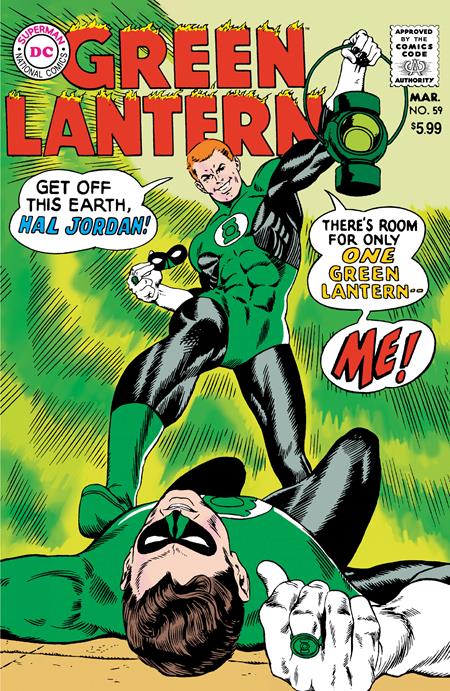 GREEN LANTERN #59 FACSIMILE EDITION CVR B GIL KANE & MURPHY ANDERSON FOIL VAR