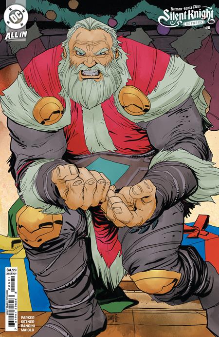 Weekly Pull list - BATMAN SANTA CLAUS SILENT KNIGHT RETURNS #5 (OF 5) CVR B PETE WOODS CARD STOCK VAR