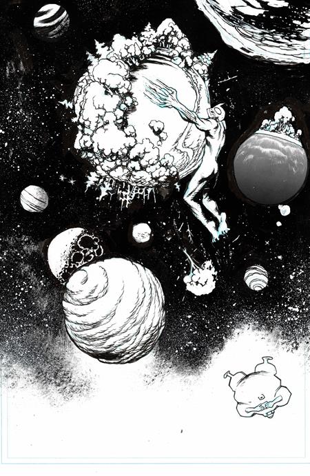 ULTRAMEGA BY JAMES HARREN #8 (OF 9) CVR D INC 1:25 JAMES HARREN B&W VIRGIN VAR (MR)