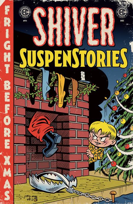 EC SHIVER SUSPENSTORIES #1 (ONE SHOT) CVR C INC 1:10 JAY STEPHENS HOMAGE VAR (MR)