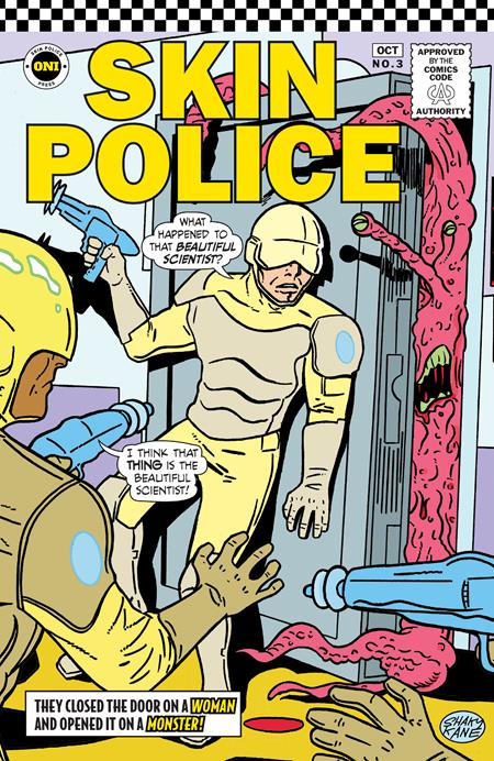 SKIN POLICE #3 CVR C INC 1:20 SHAKY KANE SILVER AGE VAR (MR)