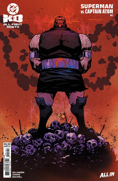 DC K.O. SUPERMAN VS CAPTAIN ATOM #1 (ONE SHOT)  CVR D SANFORD GREENE CARD STOCK VAR