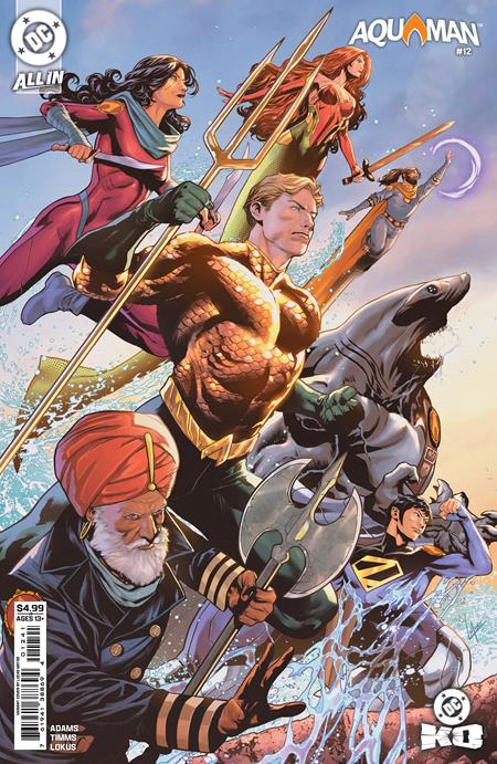 AQUAMAN #12 CVR D LUCAS MEYER CARD STOCK VAR (DC K.O.)