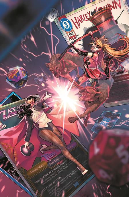 Weekly Pull list - DC K.O. HARLEY QUINN VS ZATANNA #1 (ONE SHOT) CVR C JAMAL CAMPBELL CARD STOCK VAR