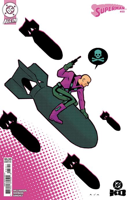 SUPERMAN #33 CVR D DAVID AJA CARD STOCK VAR (DC K.O.)