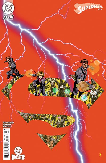 SUPERMAN #33 CVR E JORGE FORNES CARD STOCK VAR (DC K.O.)