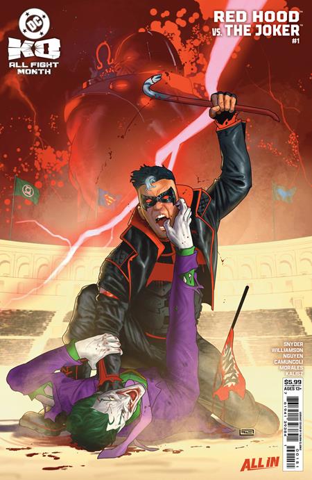 DC K.O. RED HOOD VS JOKER #1 (ONE SHOT) CVR E TAURIN CLARKE CARD STOCK VAR