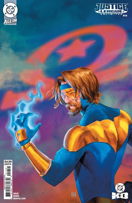 JUSTICE LEAGUE UNLIMITED #14 CVR D KEVIN WADA CARD STOCK VAR (DC K.O.)