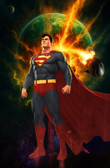 Weekly Pull list - SUPERMAN UNLIMITED #8 CVR D ARIEL OLIVETTI CARD STOCK VAR