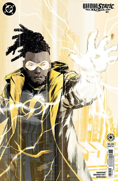 BATMAN STATIC BEYOND #2 (OF 6) CVR B DUSTIN NGUYEN CARD STOCK VAR