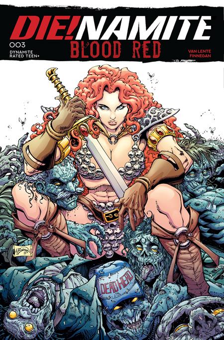 Weekly Pull list - DIENAMITE BLOOD RED #3 CVR D WILL ROBSON VAR