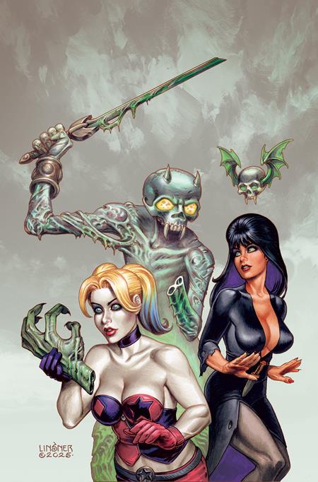 Weekly Pull list - HARLEY QUINN X ELVIRA #3 CVR I INC 1:15 JOSEPH MICHAEL LINSNER VIRGIN VAR