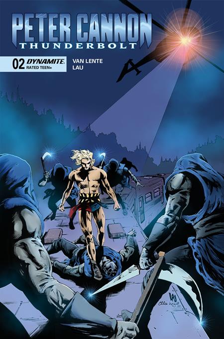 Weekly Pull list - PETER CANNON THUNDERBOLT #2 CVR B JONATHAN LAU VAR