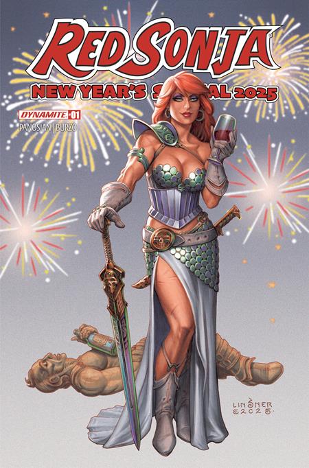  OCT25251033 | RED SONJA NEW YEARS SPECIAL 2025 @1 (ONE SHOT) CVR A JOSEPH MICHAEL LINSNER PRE ORDER/ÖN SİPARİŞ [OCT25] | LUNAR  