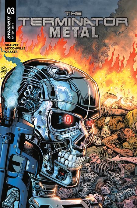Weekly Pull list - TERMINATOR METAL #3 CVR B BOB LAYTON VAR