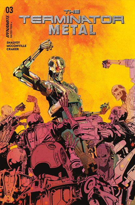 Weekly Pull list - TERMINATOR METAL #3 CVR C SEBASTIAN PIRIZ VAR
