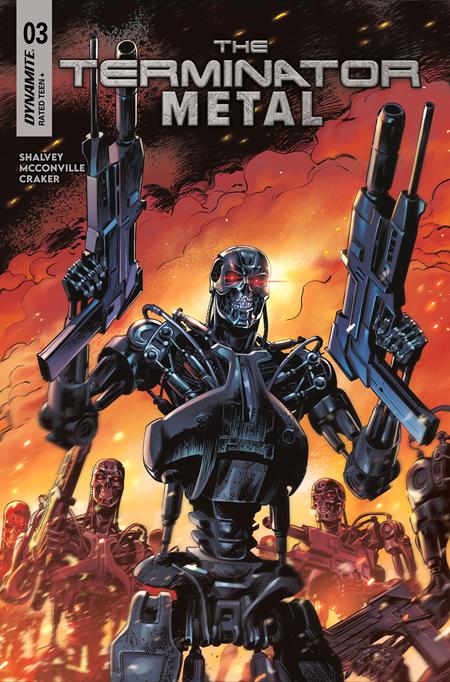 Weekly Pull list - TERMINATOR METAL #3 CVR D PAOLO ANTIGA VAR