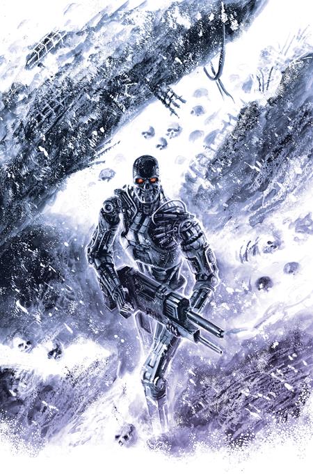 Weekly Pull list - TERMINATOR SANTA CLAUS IS COMING TO TOWN #1 (ONE SHOT) CVR H INC 1:20 FRANCESCO BIAGINI VIRGIN VAR