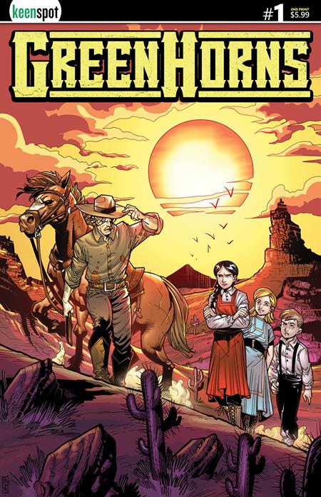 GREENHORNS #1 Second Printing Cvr A Athila Fabbio Pete Pantazis