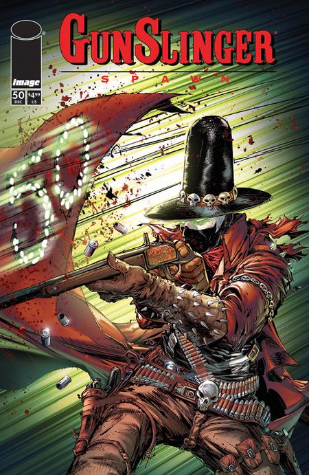  OCT25251057 | GUNSLINGER SPAWN @50 CVR A TODD MCFARLANE PRE ORDER/ÖN SİPARİŞ [OCT25] | IMAGE  