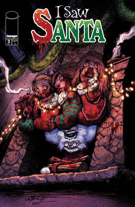  OCT25250925 | I SAW SANTA A SPAWN UNIVERSE CHRISTMAS STORY @2 (OF 2) CVR B JONATHAN WAYSHAK VAR PRE ORDER/ÖN SİPARİŞ [OCT25] | IMAGE  