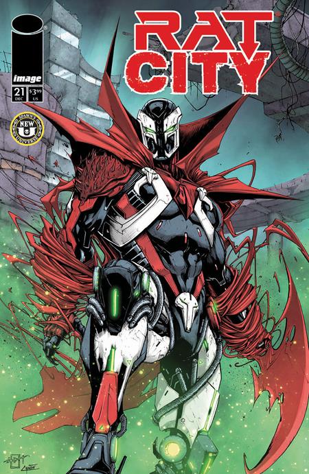  OCT25251066 | SPAWN RAT CITY @21 CVR B JONATHAN URIBE VAR PRE ORDER/ÖN SİPARİŞ [OCT25] | IMAGE  