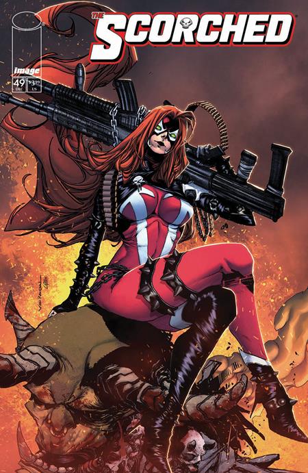  OCT25251067 | SPAWN SCORCHED @49 CVR A VON RANDAL PRE ORDER/ÖN SİPARİŞ [OCT25] | IMAGE  