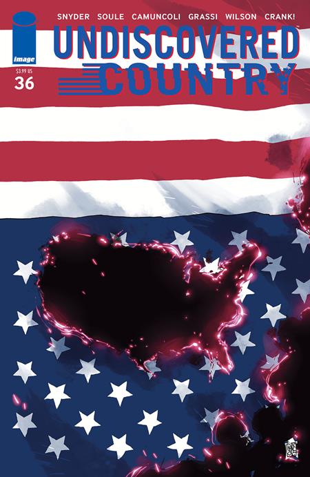 Weekly Pull list - UNDISCOVERED COUNTRY #36 CVR A GIUSEPPE CAMUNCOLI (MR)