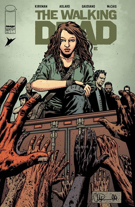 Weekly Pull list - WALKING DEAD DELUXE #127 CVR B CHARLIE ADLARD & DAVE MCCAIG VAR (MR)