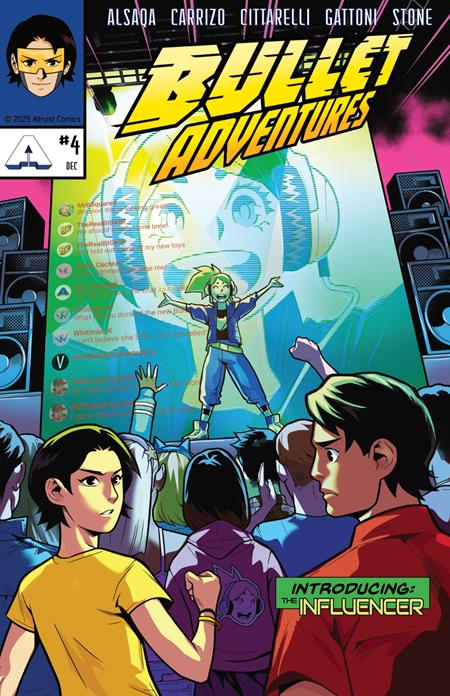 BULLET ADVENTURES #4 CVR A NICOLAS CARRIZO FRANCESCA CITTARELLI