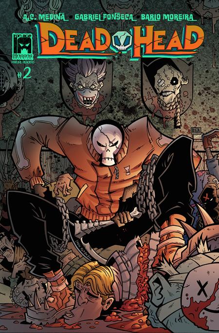 DEAD HEAD #2 (OF 6) CVR B RYAN G BROWNE VAR (MR)