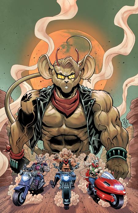 BIKER MICE FROM MARS (2025) #7 CVR D INC 1:20 JORDI TARRAGONA FULL ART VAR