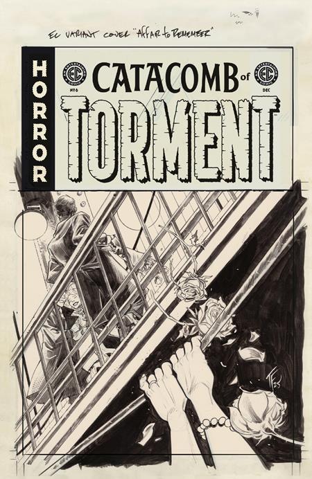 EC CATACOMB OF TORMENT #6 CVR D INC 1:20 TOM FOWLER B&W ARTIST EDITION VAR