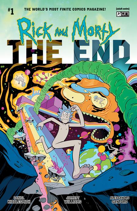  OCT25250194 | RICK AND MORTY THE END @1 CVR A DAVE BARDIN PRE ORDER/ÖN SİPARİŞ [OCT25] | ONI  