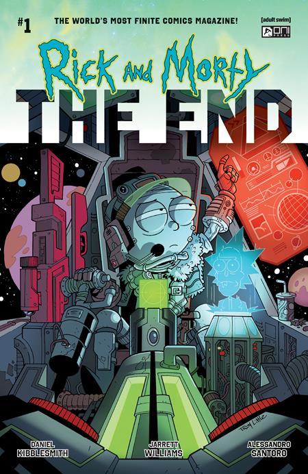 Weekly Pull list - RICK AND MORTY THE END #1 CVR B TROY LITTLE VAR